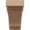 Ekena Millwork 11"W x 33"D x 22"H Classic Pescadero Rough Cedar Woodgrain TimberThane Corbel, Primed Tan CORUR11X33X22PECRCPR - alternate 3